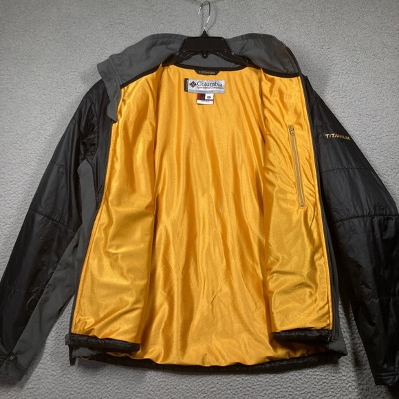 Columbia Titanium Jacket Mens XL Black Puffer Insulated Fall Winter Outdoor - Picture 3 of 13